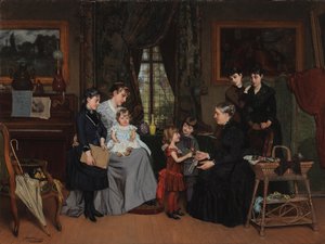 Il compleanno della nonna da Louis Edmond Pomey